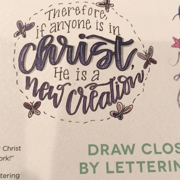 Brand new Barnes & Noble Hand Lettering for Faith Book - Picture 14 of 16